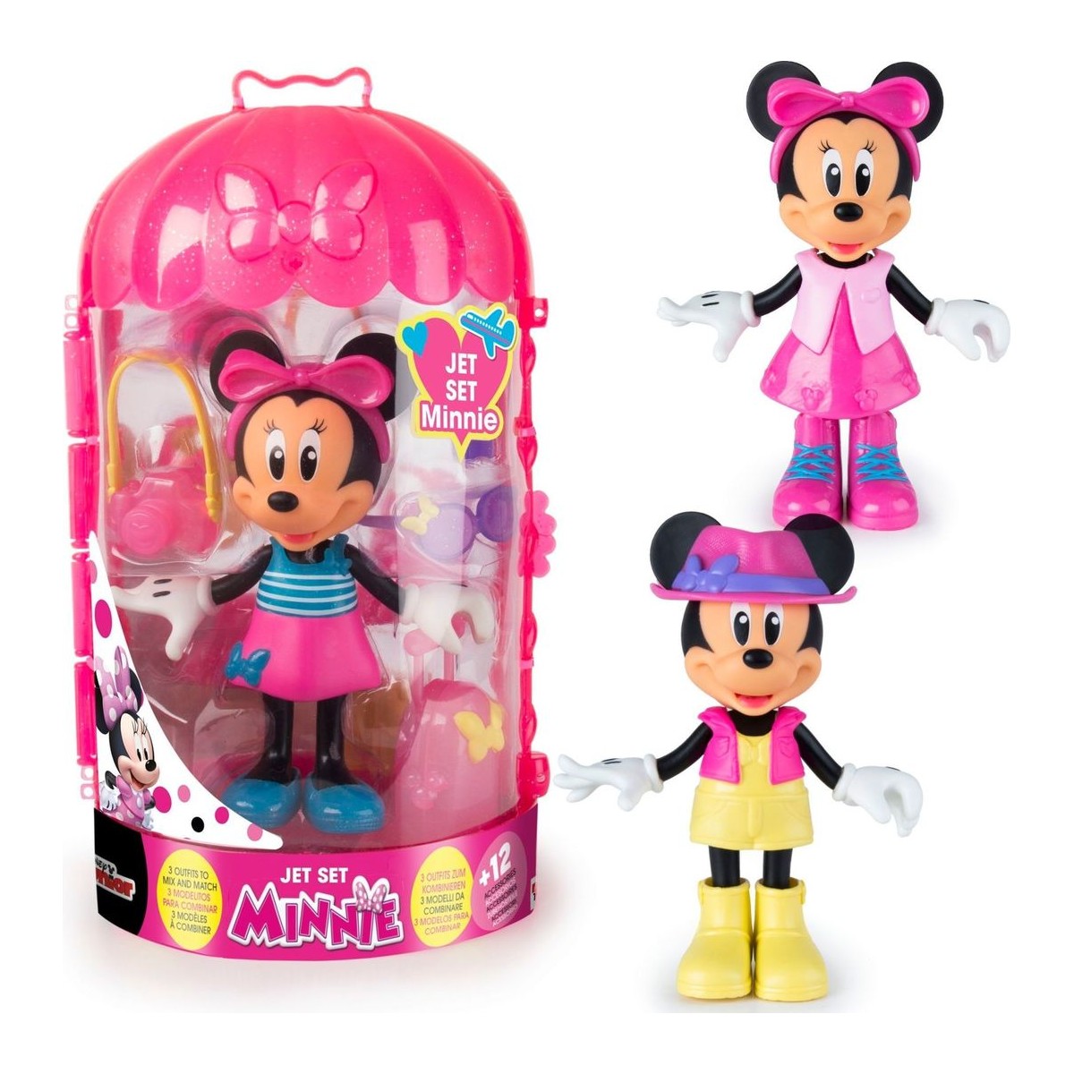 MINNIE BAMBOLA IN CONFEZIONE 10 ACCESSORI