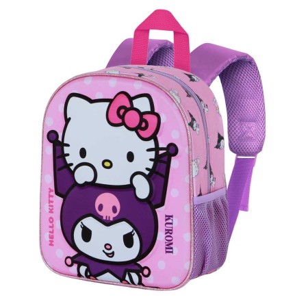 HELLO KITTY KUROMI ZAINO ASILO 3D