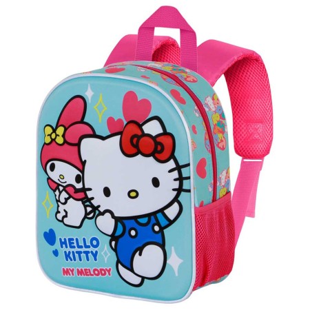 HELLO KITTY MY MELODI ZAINO ASILO 3D