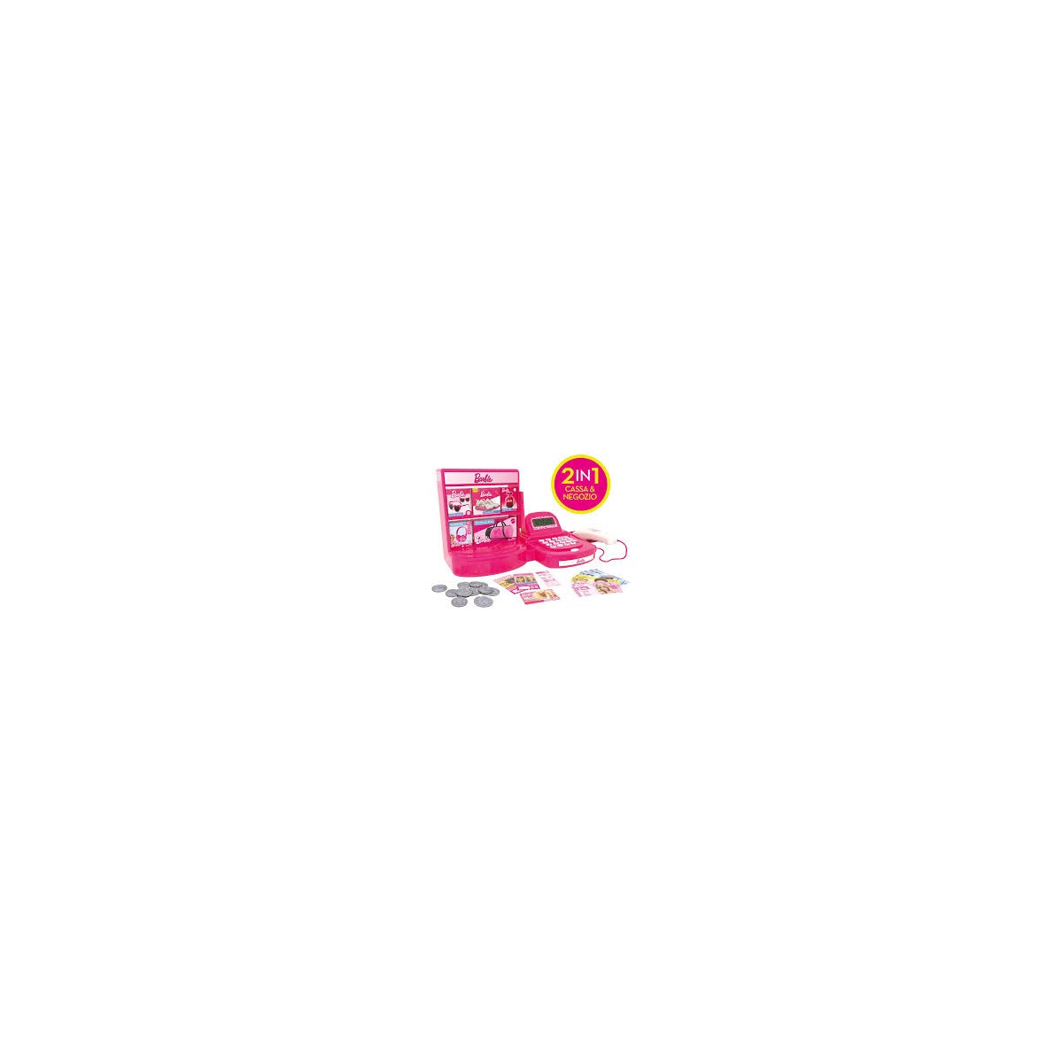BARBIE REGISTRATORE DI CASSA GLAM & CO.