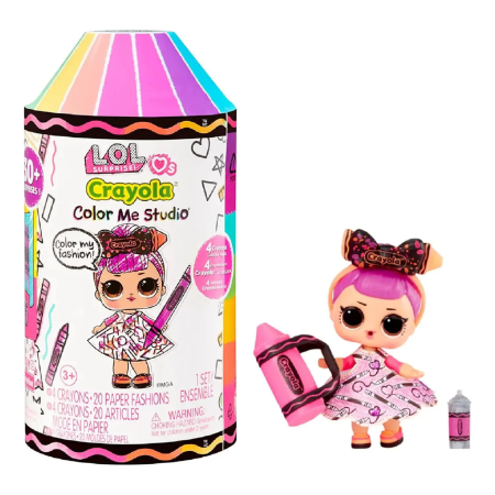 LOL SURPRISE CRAYOLA COLOR ME STUDIO