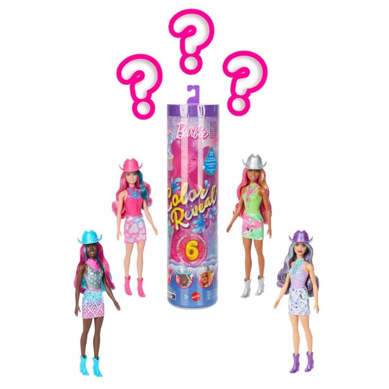 BARBIE COLOR REVEAL DISCO 6 SORPRESE