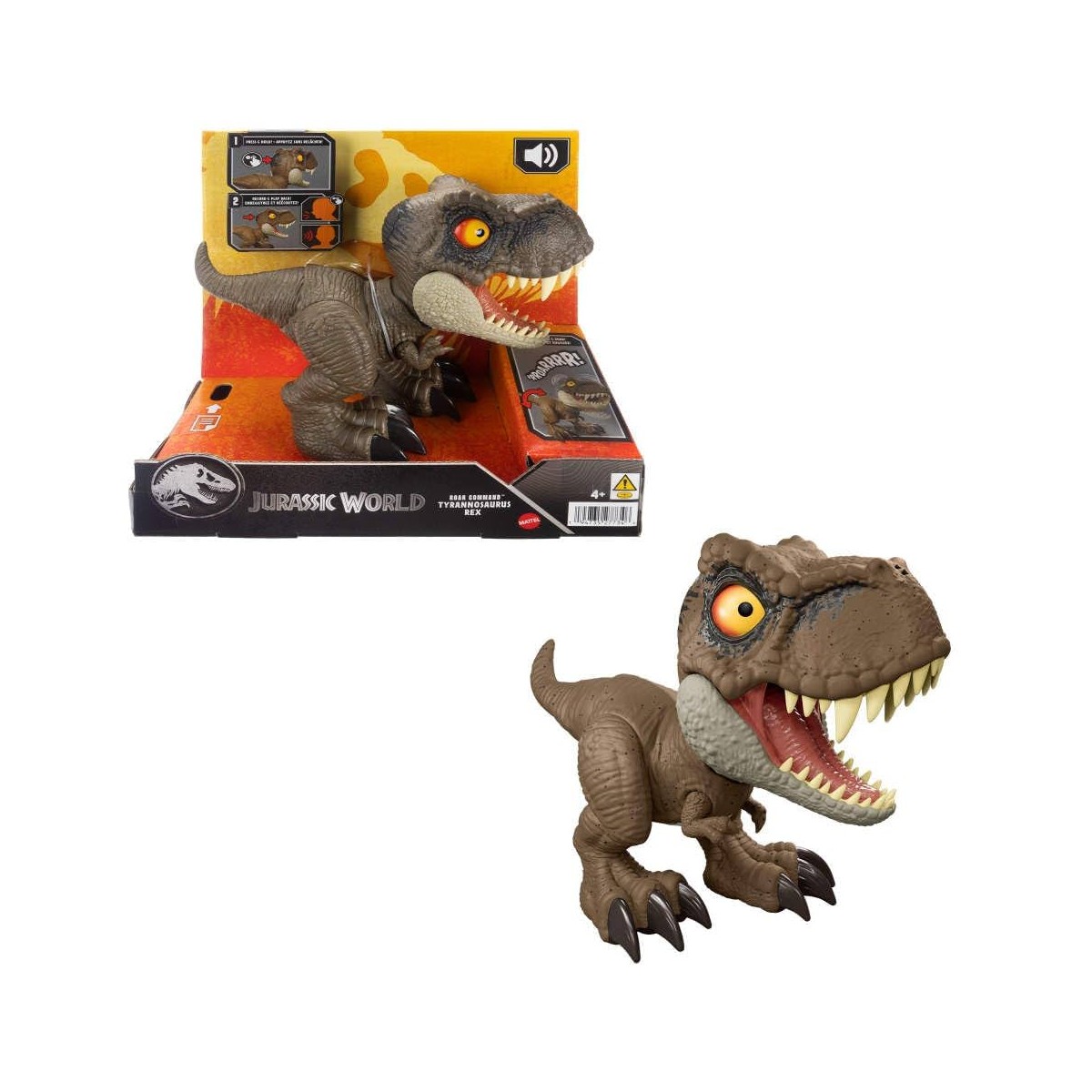 JURASSIC WORLD TYRANNOSAURUS REX FUNZIONI