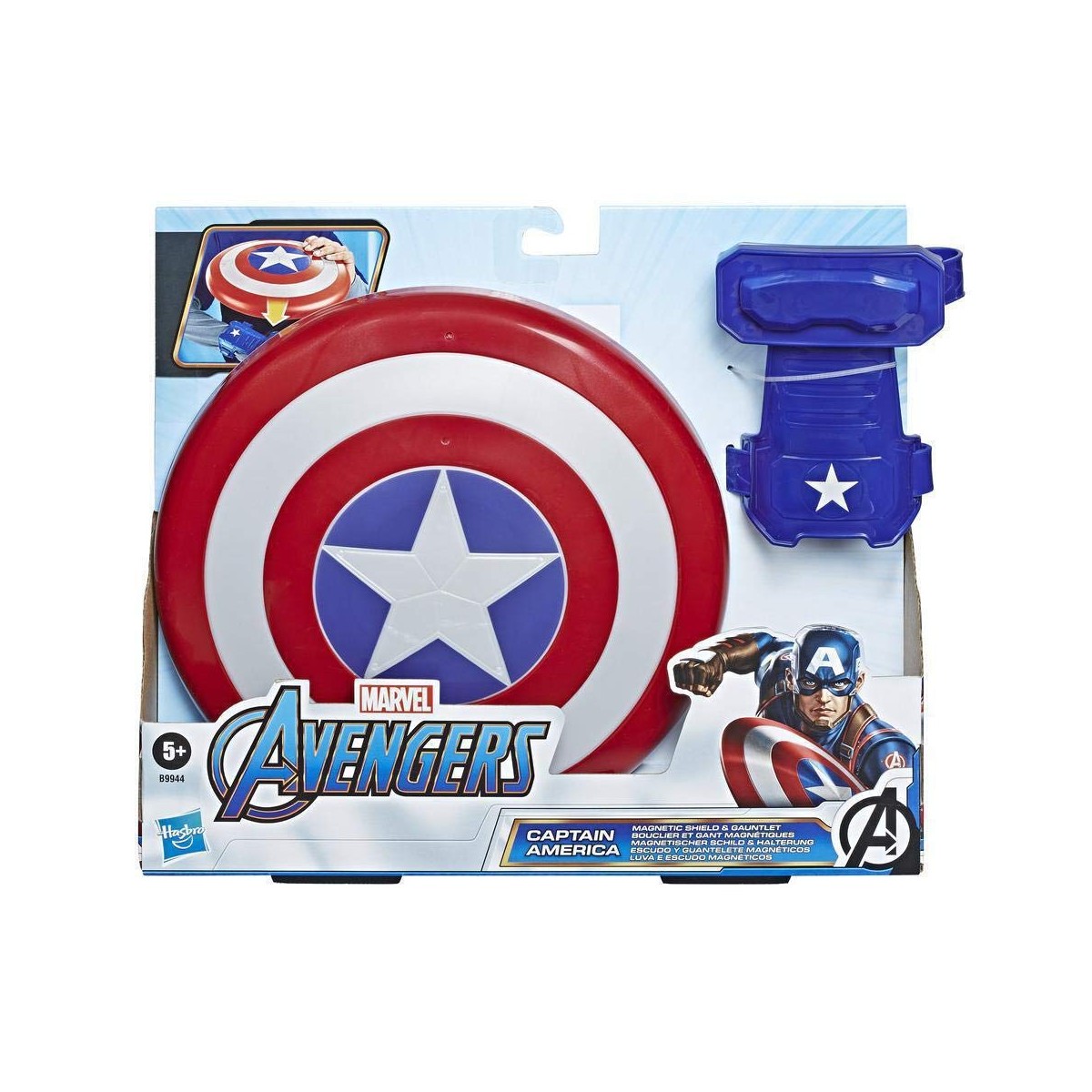AVENGERS CAPITAN AMERICA SCUDO MAGNETICO