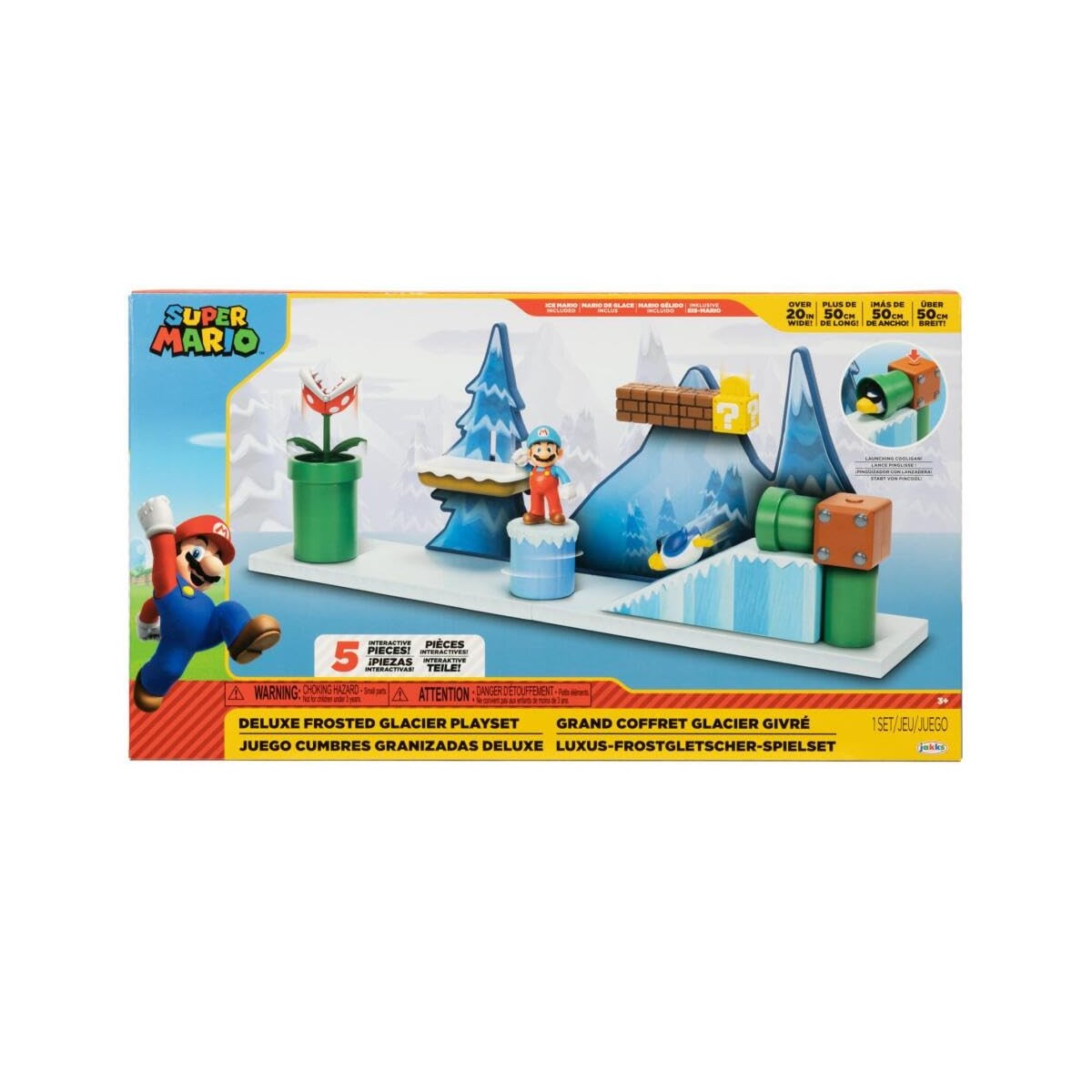 SUPERMARIO PLAYSET FORESTA GLACIALE