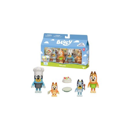 BLUEY ACTION FIGURE 4 PACK