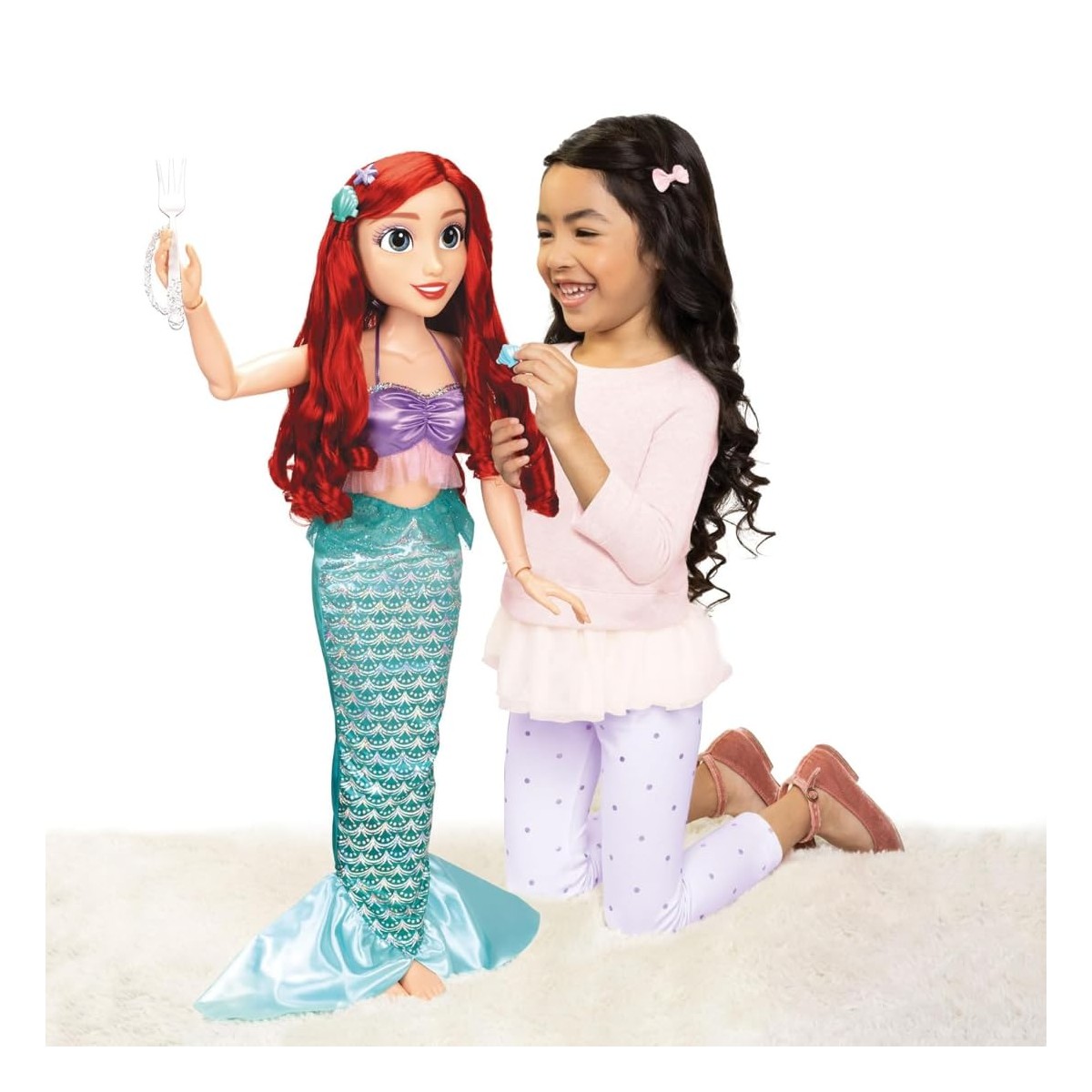 DISNEY PRINCESS ARIEL 80CM. CON ACCESSORI