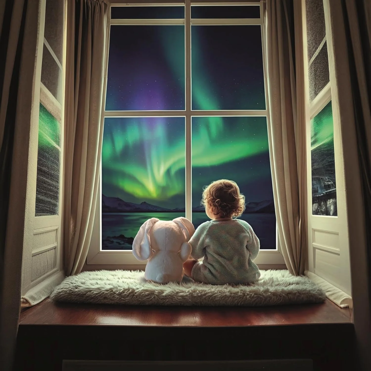 FIOCCO IL MIO PROIETTORE D'AURORA BOREALE