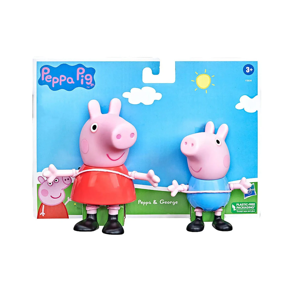 PEPPA PIG SET 2 PERSONAGGI 20CM.