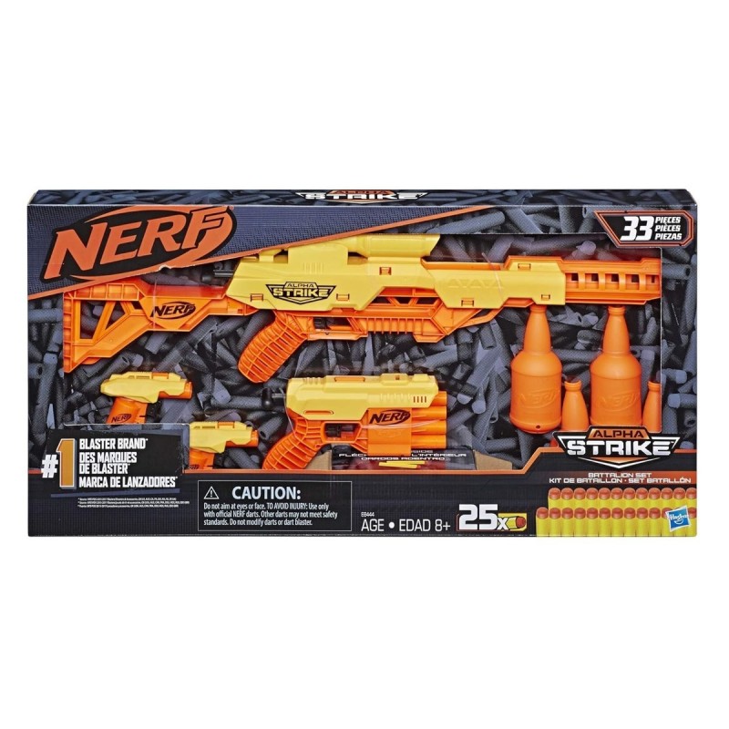 NERF ALPHA STIKE 33PEZZI
