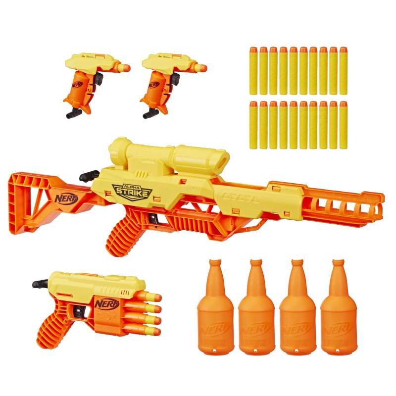 NERF ALPHA STIKE 33PEZZI