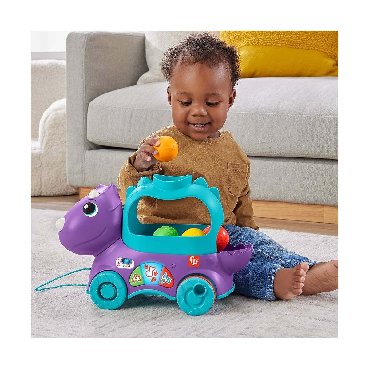 FISHER-PRICE DINO CAMMINA E IMPARA