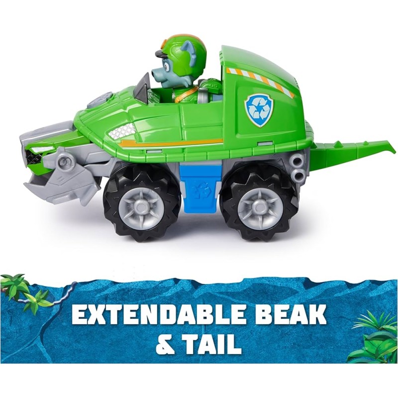 PAW PATROL JUNGLE PUPS ROCKY C/VEICOLO