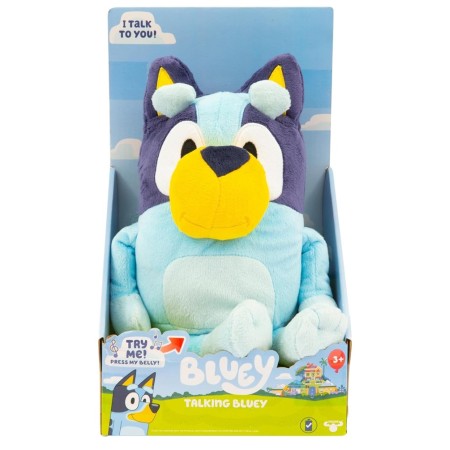 BLUEY PELUCHE 33CM. C/FUNZIONI