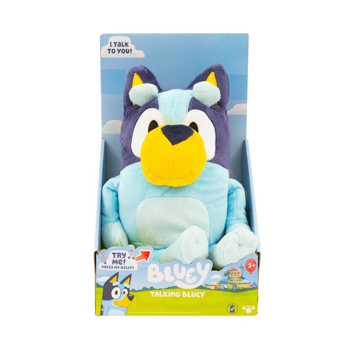 BLUEY PELUCHE 33CM. C/FUNZIONI