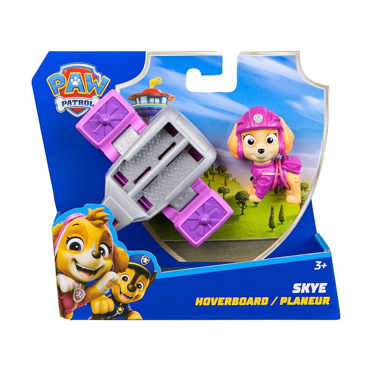PAW PATROL SKYE CON HOVERBOARD
