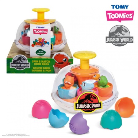TOOMIES DINO UOVA SPIN & HATCH
