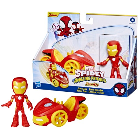 SPIDEY IRON MAN PERSONAGGIO C/VEICOLO
