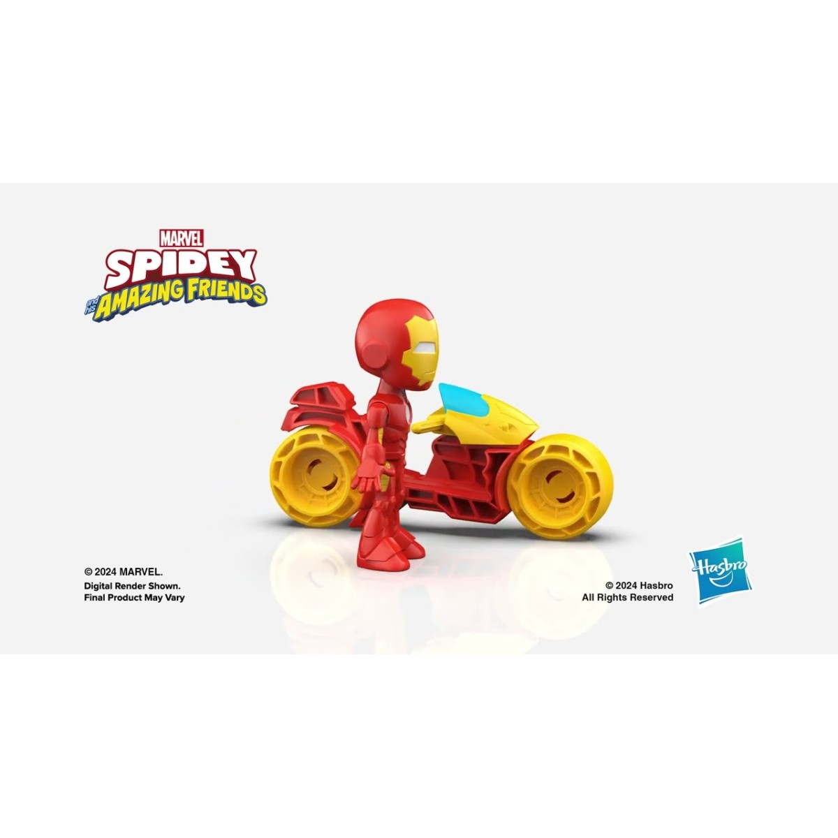 SPIDEY IRON MAN PERSONAGGIO C/VEICOLO