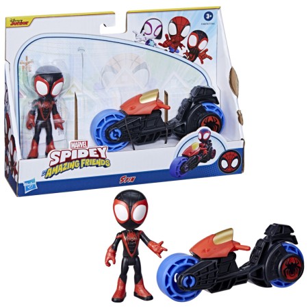 SPIDEY MILES MORALES PERSONAGGIO C/VEICOLO
