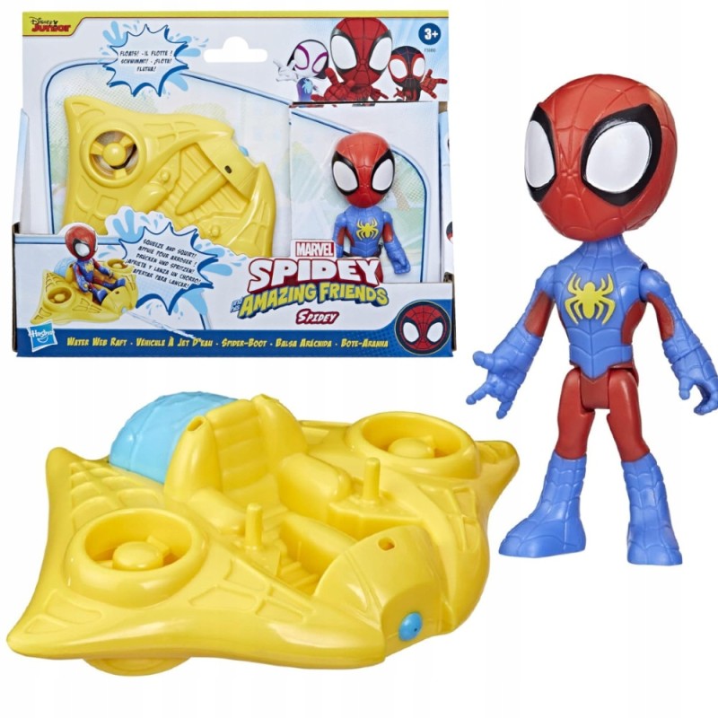 SPIDEY PERSONAGGIO C/WATER WEB