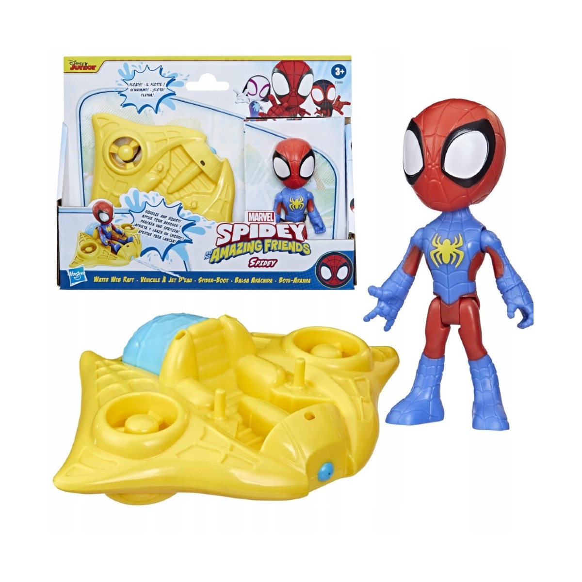 SPIDEY PERSONAGGIO C/WATER WEB