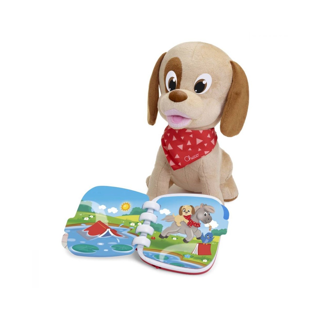 CHICCO LUCKY PELUCHE INTERATTIVO PARLANTE