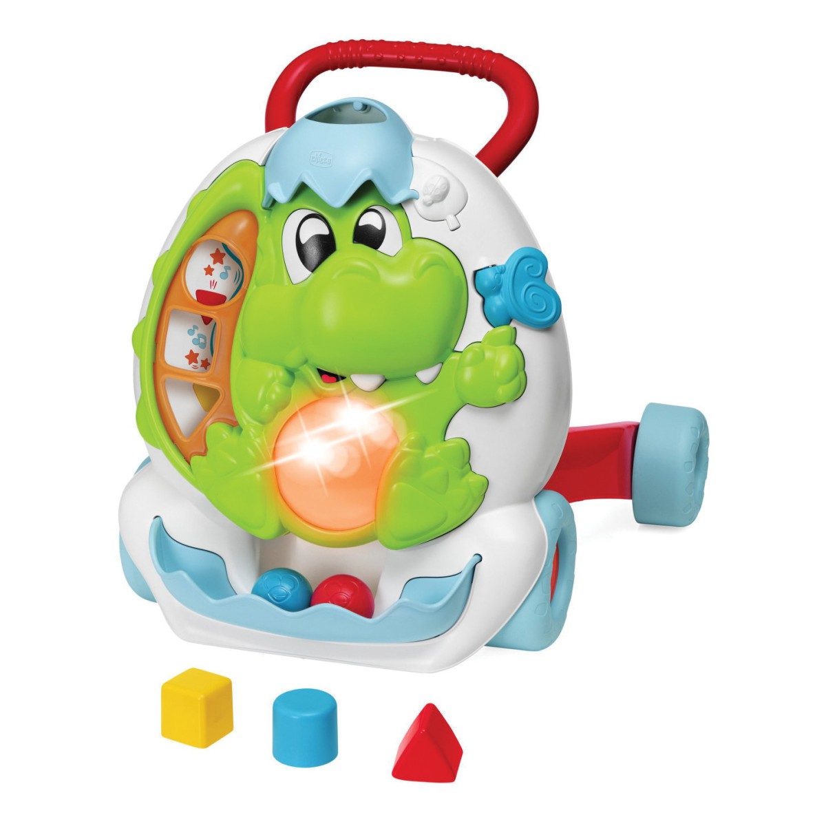 CHICCO PRIMIPASSI 2 IN 1  DINO WALKER