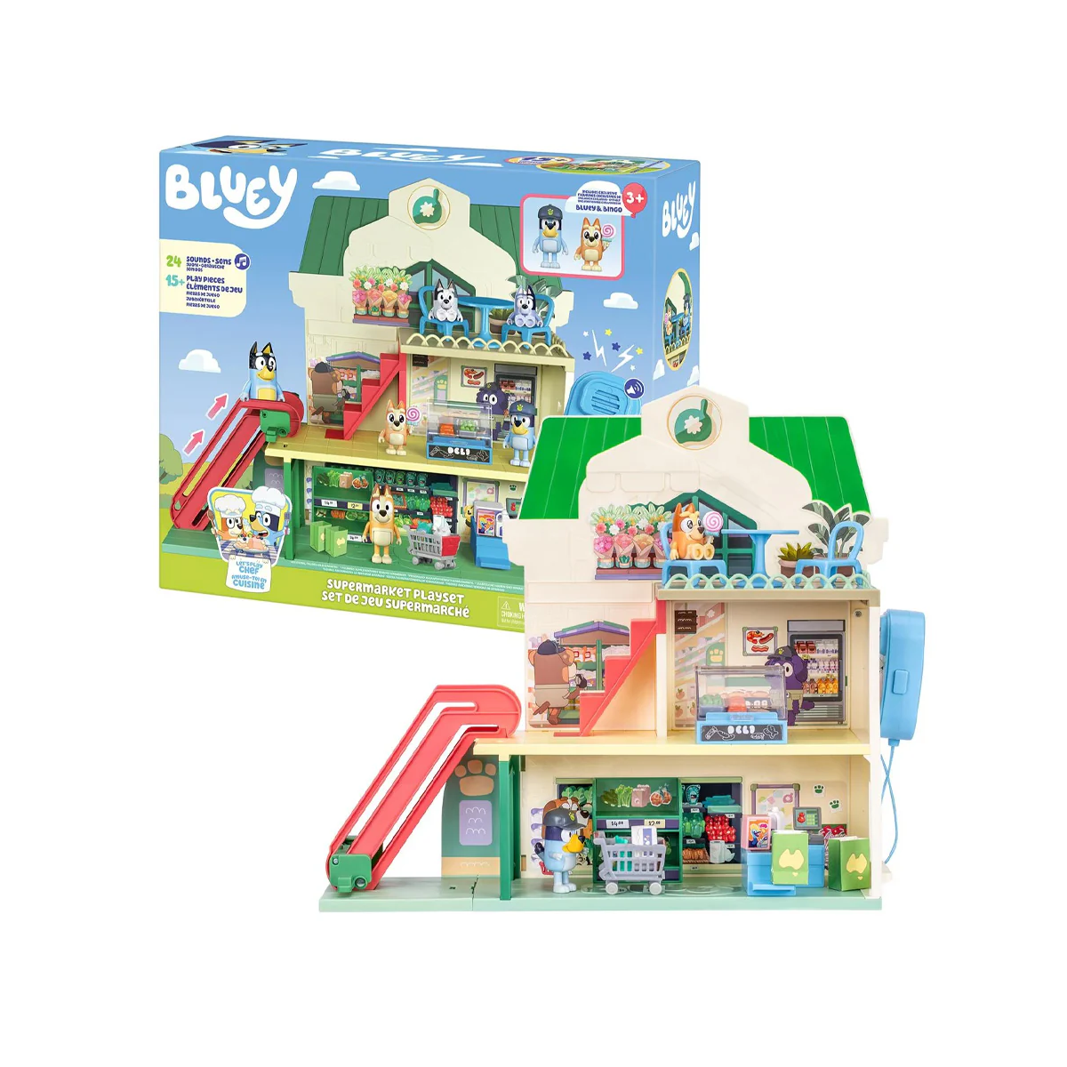 BLUEY PLAYSET SUPERMERCATO