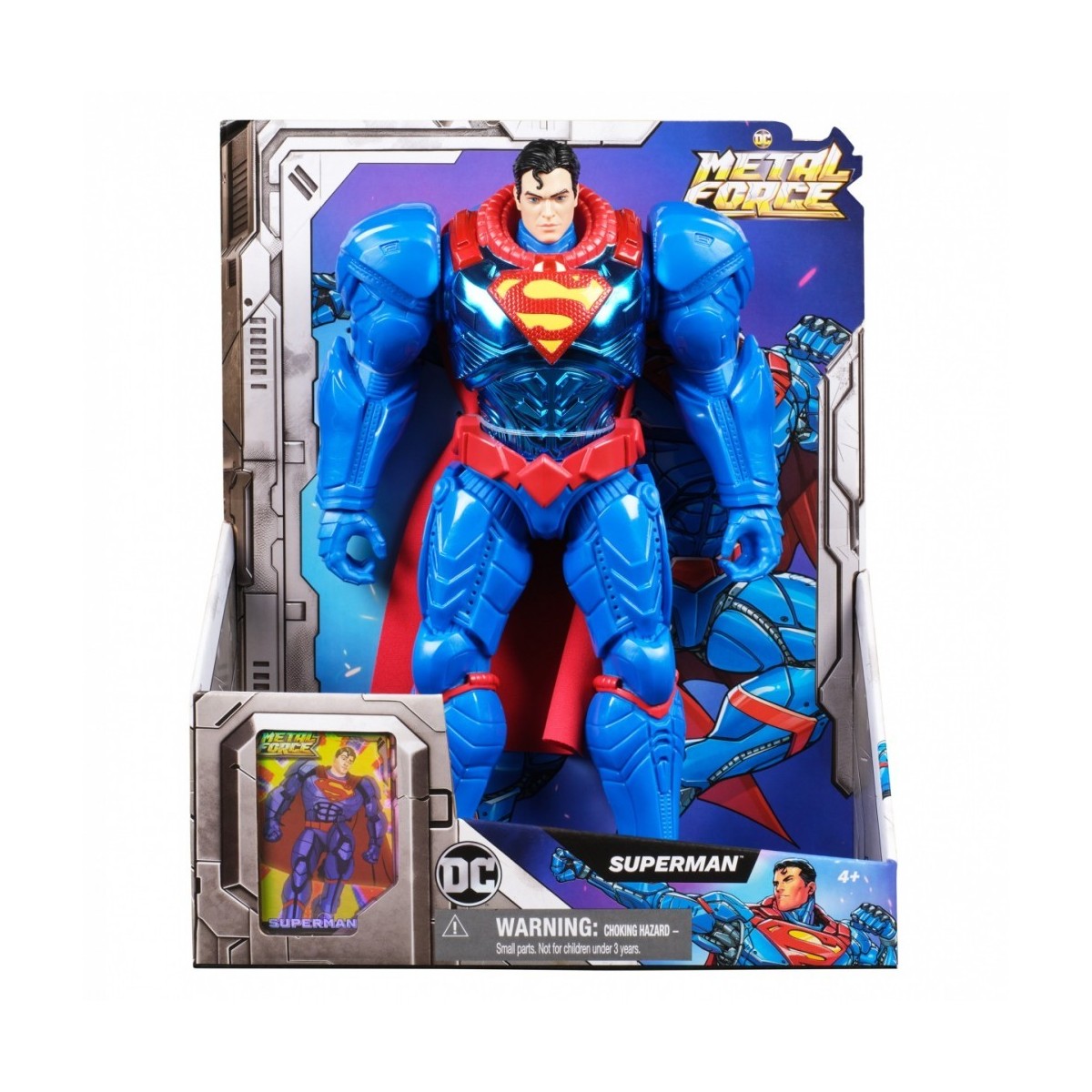DC SUPERMAN PERSONAGGIO METAL FORCE