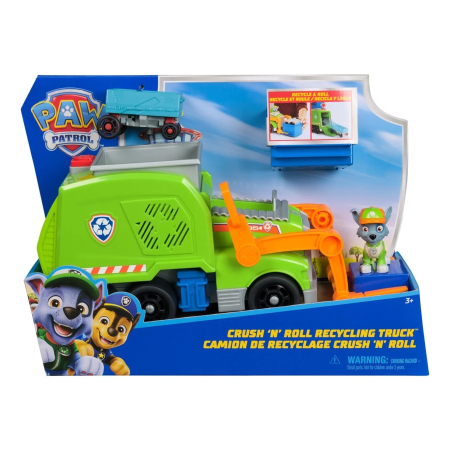 PAW PATROL ROCKY CAMION RICICLABILE