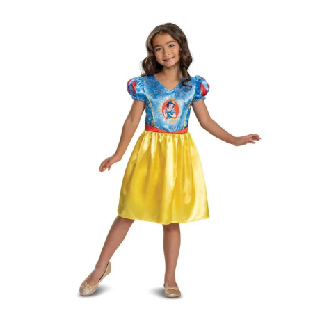 PRINCESS BIANCANEVE TRAVESTIMENTO 7/8 ANNI