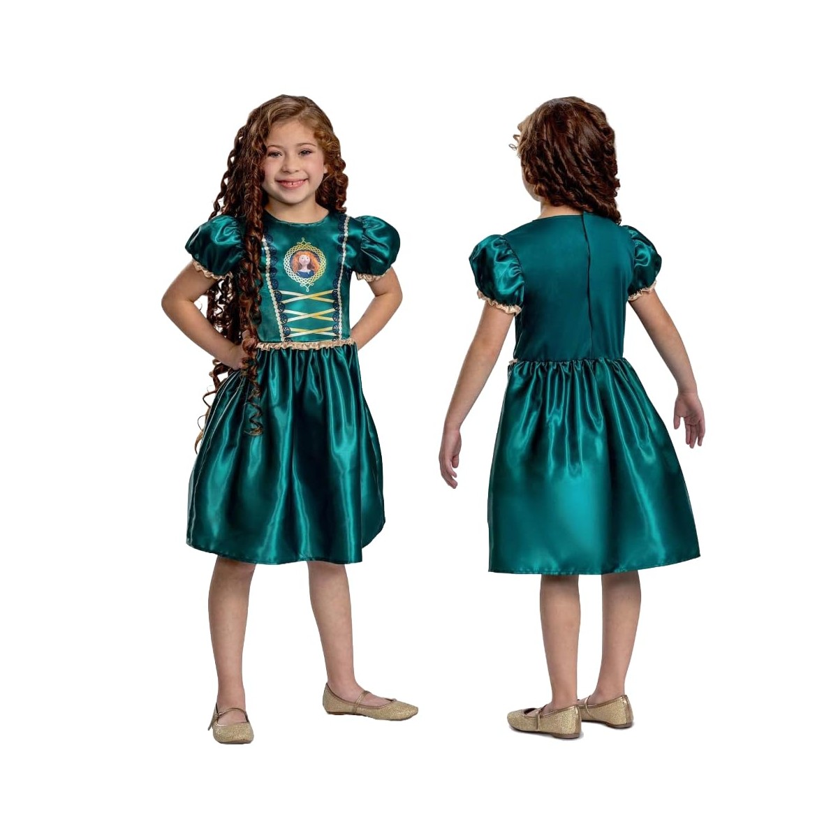 PRINCESS MERIDA TRAVESTIMENTO 5/6 ANNI