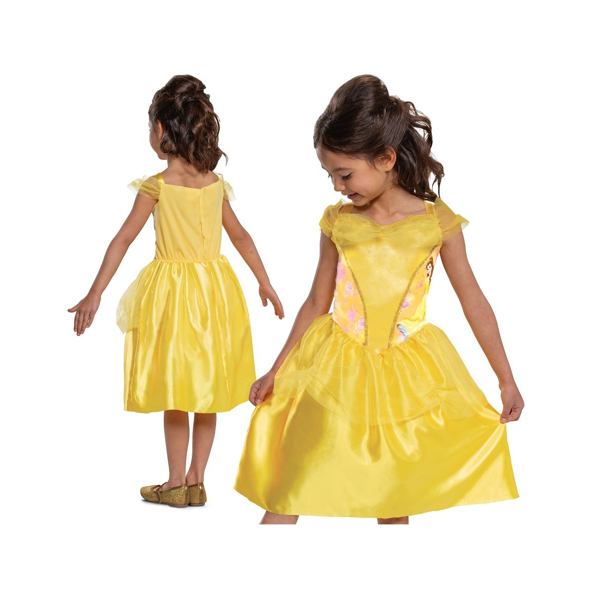 PRINCESS BELLE ABITO BASIC 7/8 ANNI