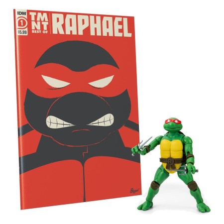TURTLES NINJA COMIC BOOK & ACTION FIGURE