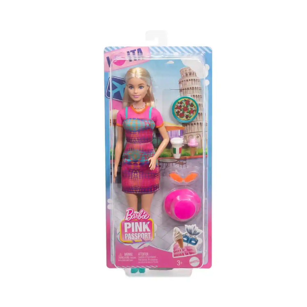 BARBIE PINK PASSPORT ITALY