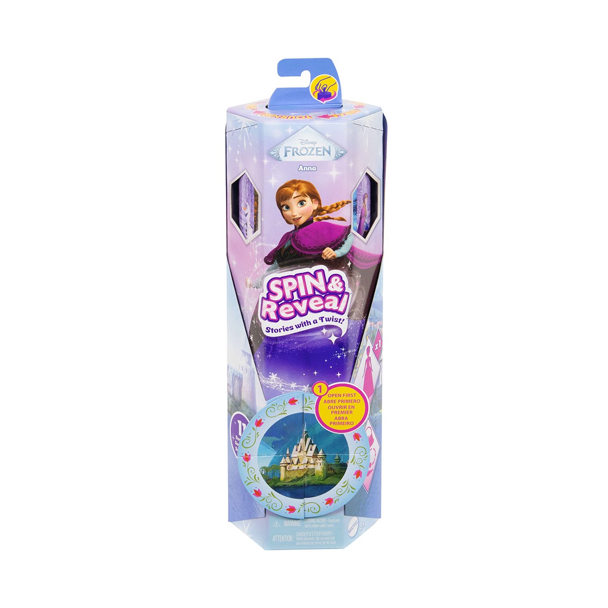 FROZEN ANNA SPIN & REVEAL