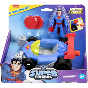 DC COMICS IMAGINEX SUPERMAN CON VEICOLO