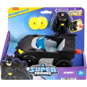 DC COMICS IMAGINEX BATMAN CON VEICOLO