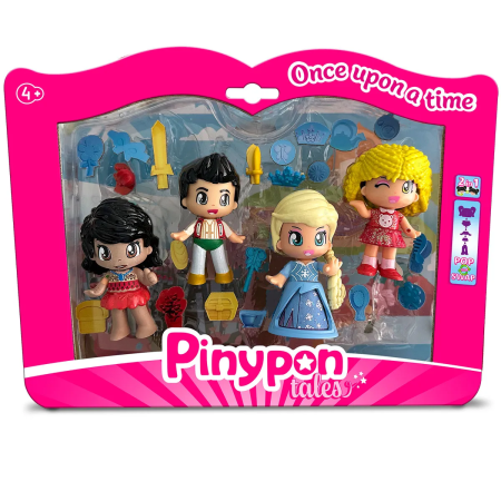 PINYPON TALES SET 4 PERSONAGGI