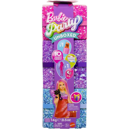 BARBIE PARTY UNBOXED SURPRISE
