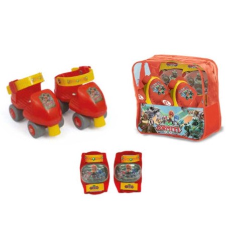 GORMITI SET PATTINI C/PROTEZIONI