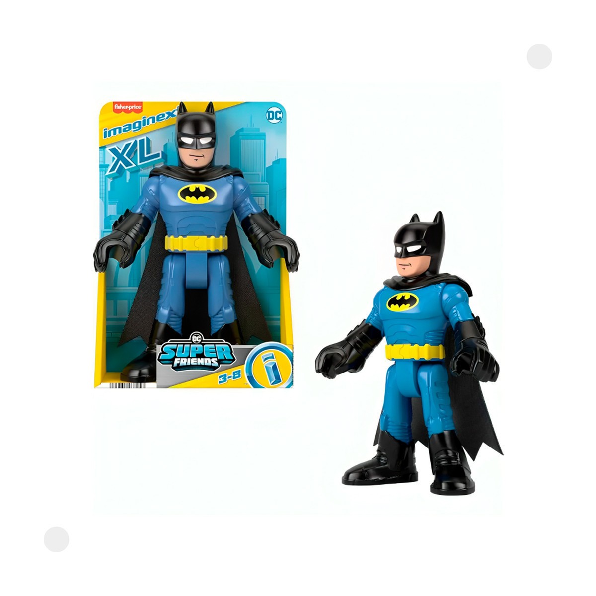 DC IMAGINEX XL BATMAN SUPER FRIENDS 28CM.