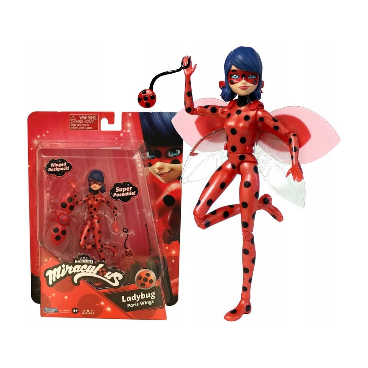 MIRACULOUS LADYBUG PERSONAGGIO 15CM.