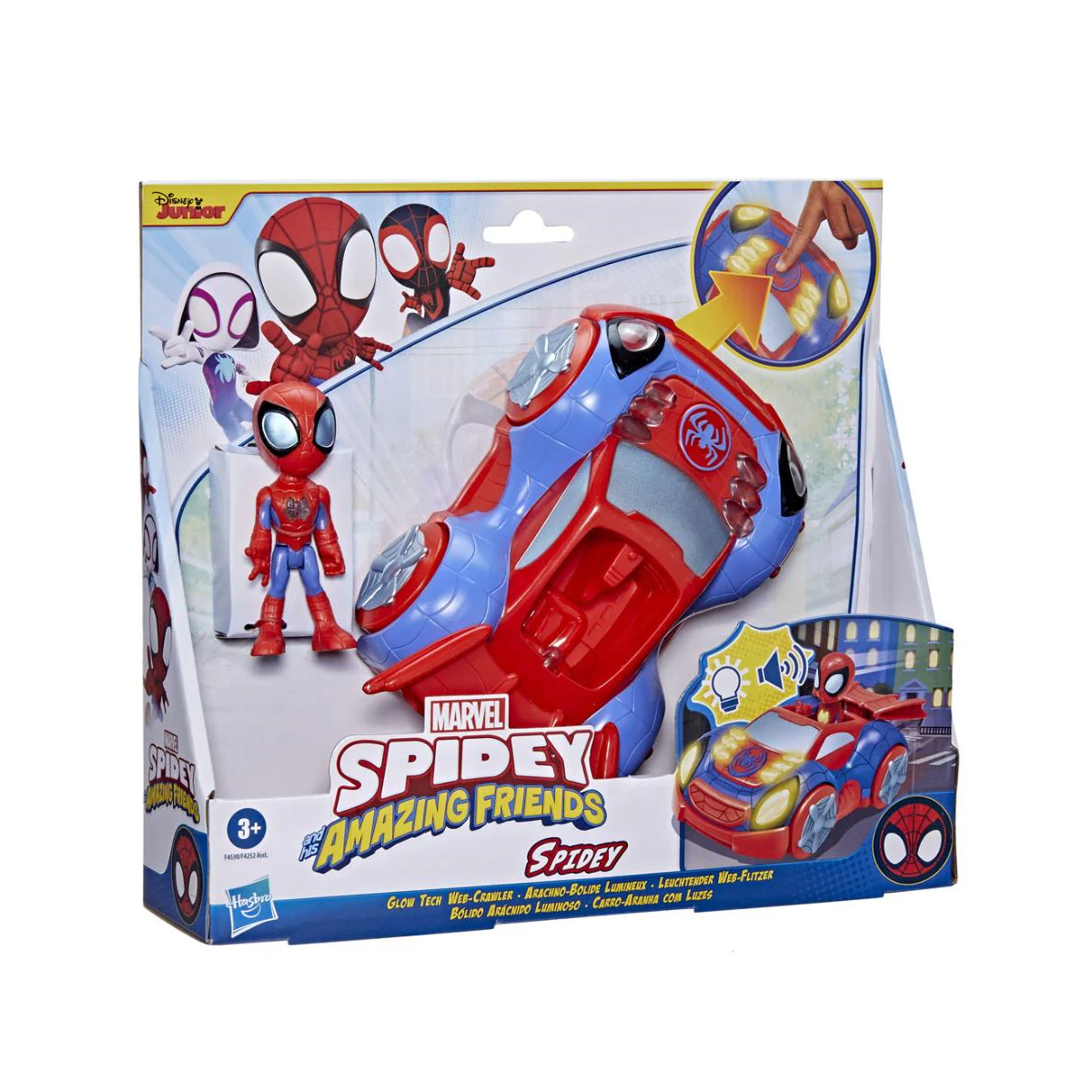 SPIDEY WEB CRAWLER LUMINOSO
