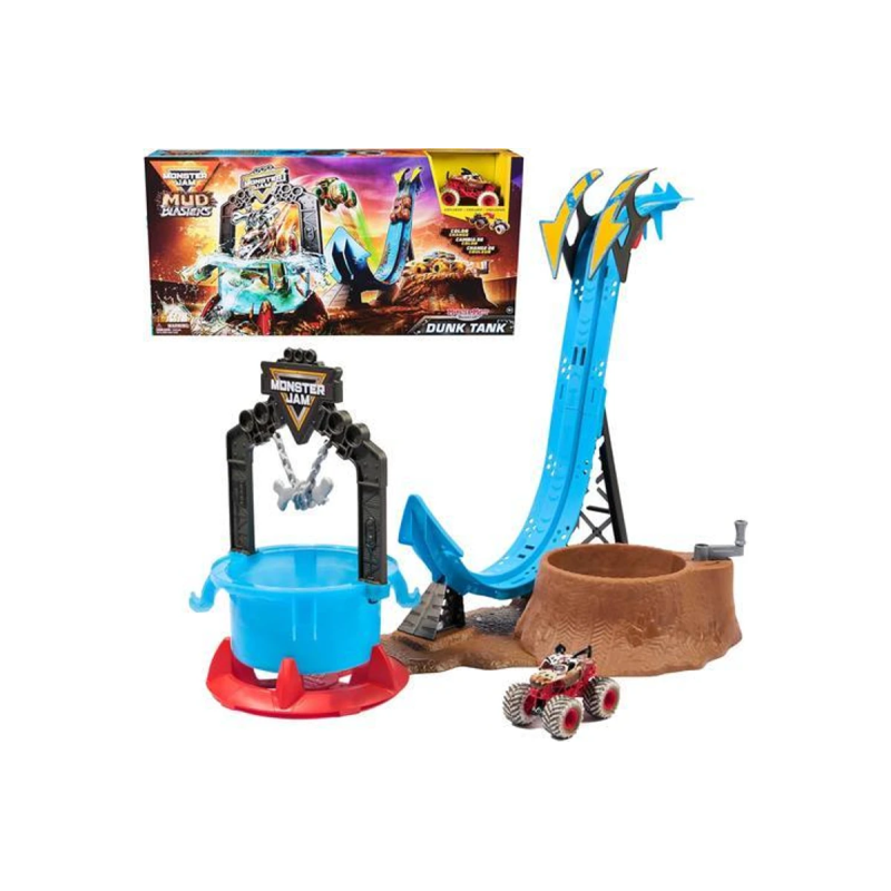 MONSTER JAM MUD BLASTERS DUNK TANK