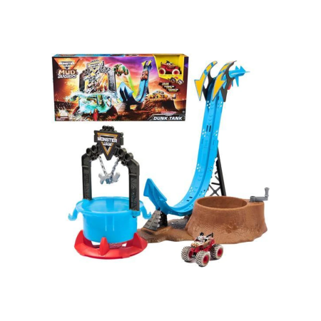 MONSTER JAM MUD BLASTERS DUNK TANK