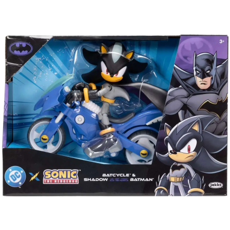 SONIC Project Jacket -Shadow personaggio 13cm con Batcycle