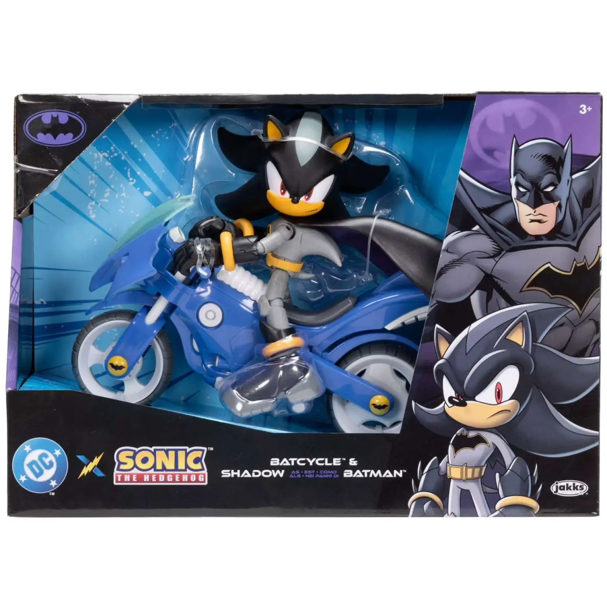 SONIC Project Jacket -Shadow personaggio 13cm con Batcycle