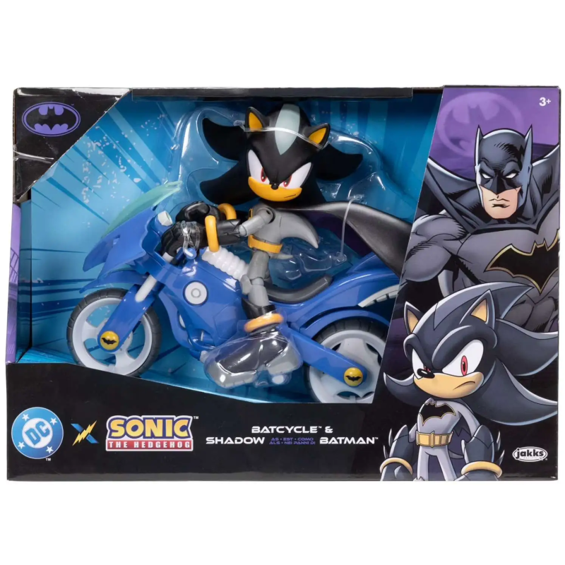 SONIC Project Jacket -Shadow personaggio 13cm con Batcycle